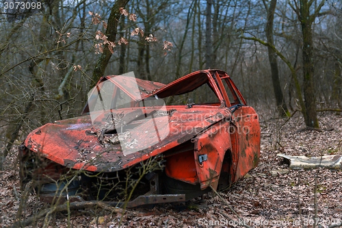 Image of Abandoned old cars