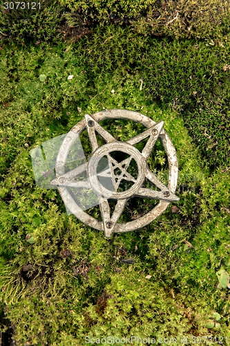 Image of Pentagram closeup photo