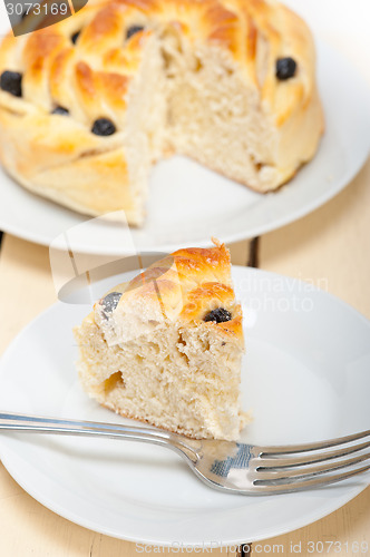 Image of blueberry bread cake dessert 