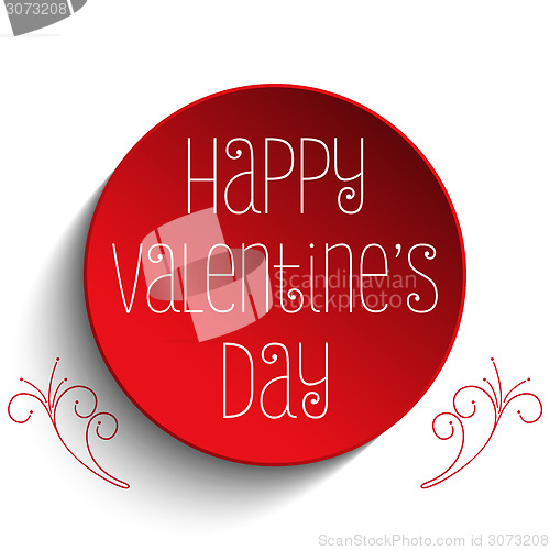 Image of Valentine Day I Love you Button