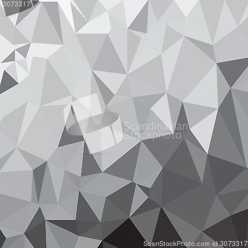 Image of silver polygonal background