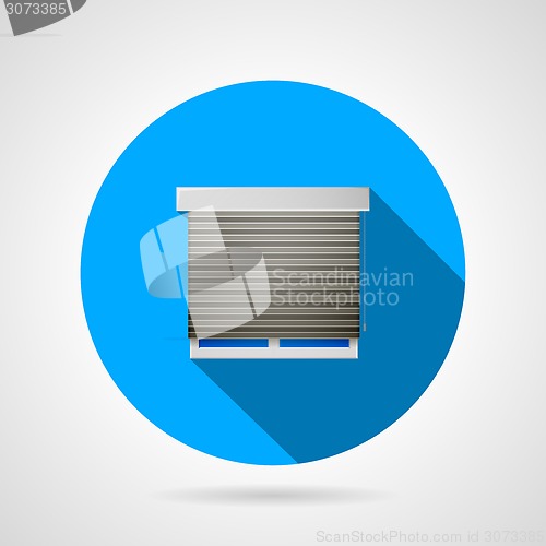 Image of Window flat vector icon