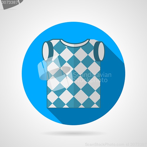 Image of Golf vest flat vector icon