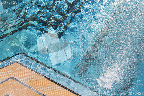 Image of Exotic Luxury Swimming Pool Abstract