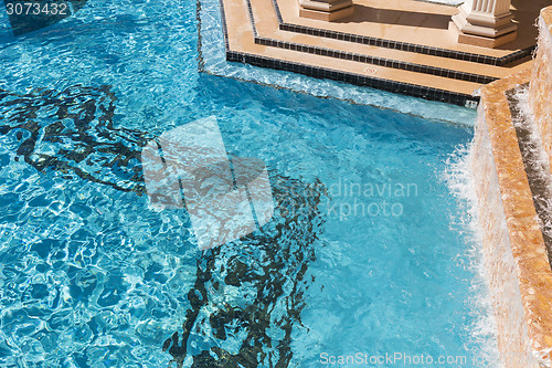 Image of Exotic Luxury Swimming Pool Abstract