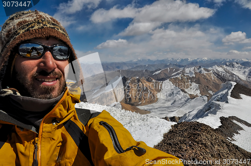 Image of Mountaineer in Tajikistan