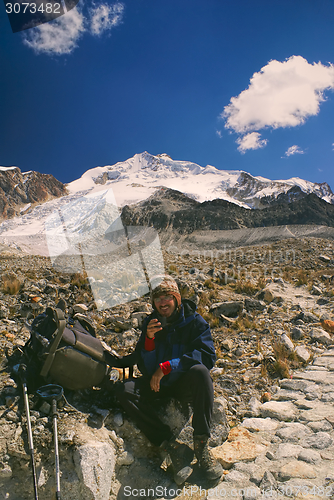 Image of Hiking to Huayna Potosi