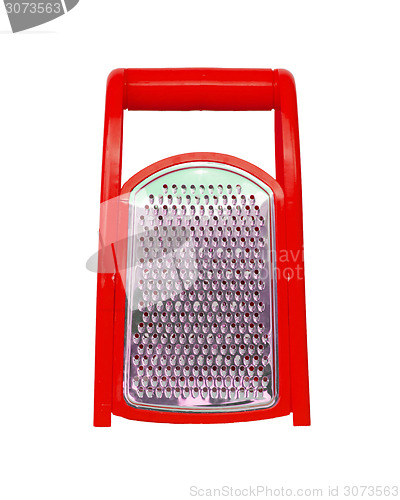 Image of Red plastic grater