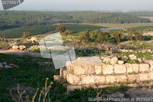 Image of Historical ruins in Israel