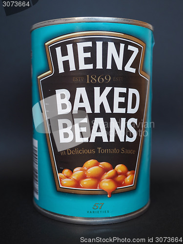 Image of Heinz backed beans