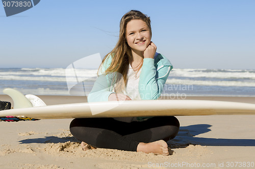 Image of Surf girl