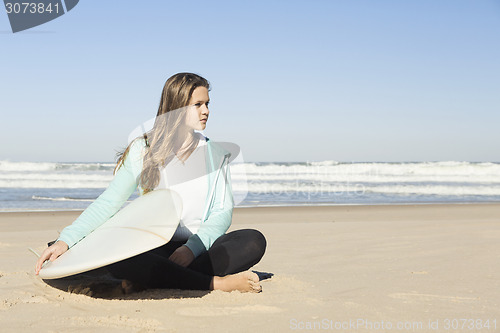 Image of Surf girl