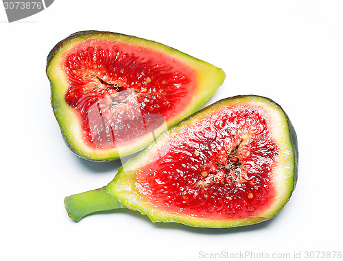 Image of Fig fruit isolated on white background