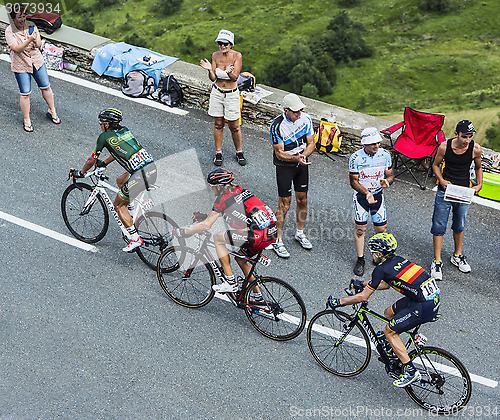 Image of Three Cyclists