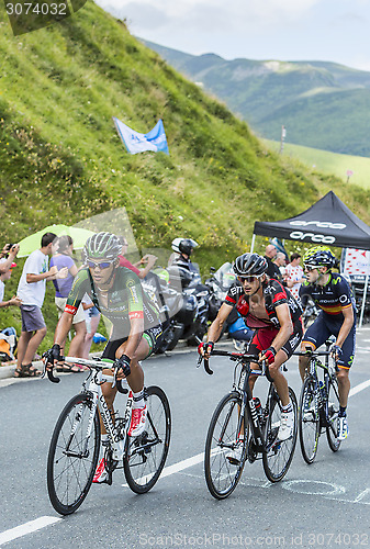 Image of Three Cyclists