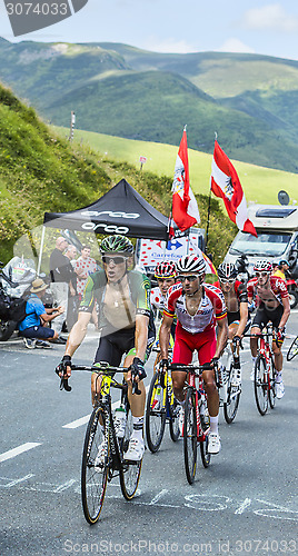 Image of Group of Cyclists