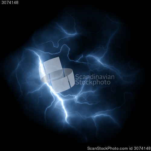 Image of Lightning Bolts Background