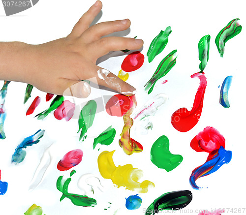 Image of Finger painting