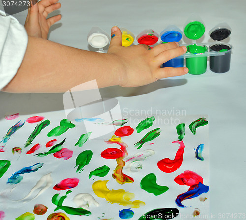 Image of Finger painting