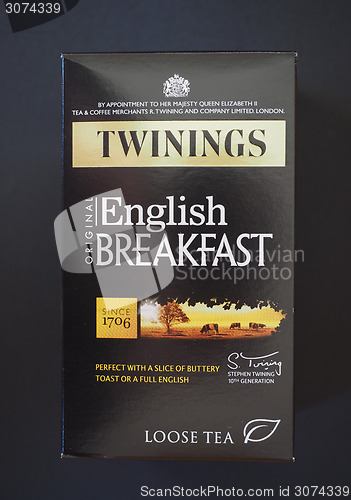 Image of Eglish Breakfast Twinings Tea