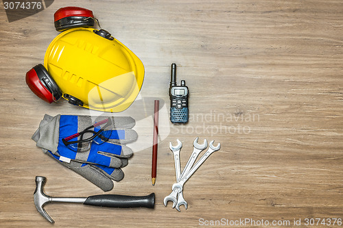 Image of Worker safety equipment