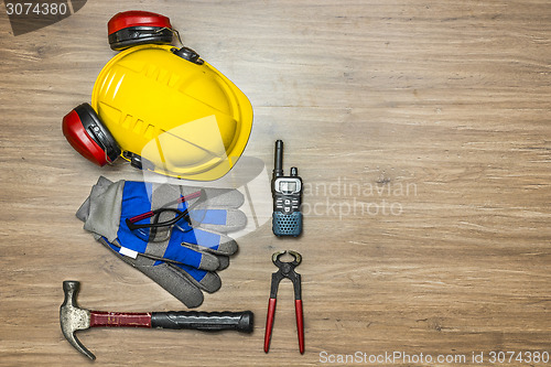 Image of Worker safety equipment