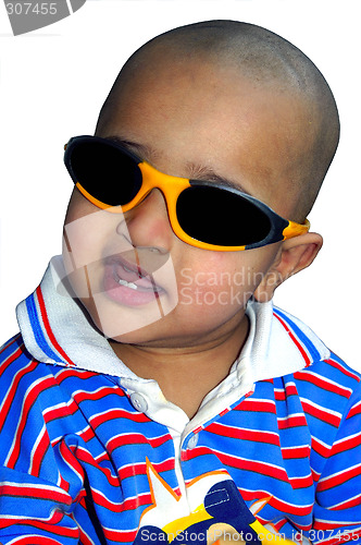 Image of Bald Indian Kid