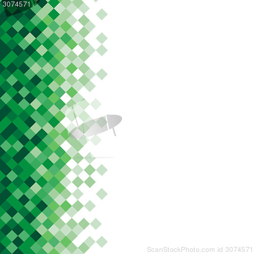 Image of Abstract triangle mosaic background design element. Vector illus