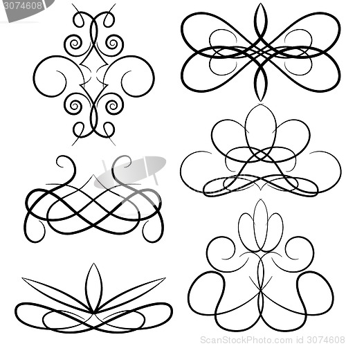 Image of Set  graphic elements for design. Vector illustration.