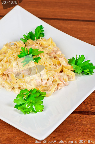 Image of Pasta with shrimps