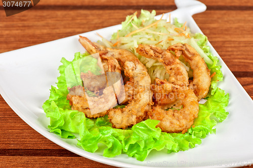 Image of Fried shrimps