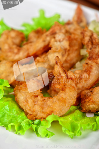 Image of Fried shrimps