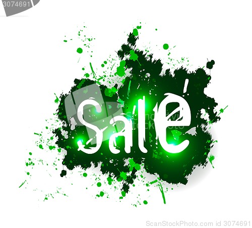 Image of Sale grunge background