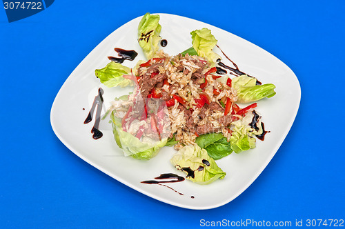 Image of roast beef salad