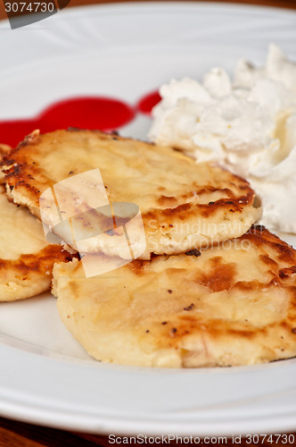 Image of Cheese pancakes