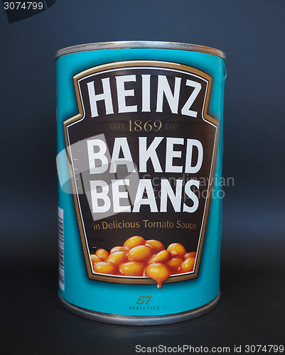 Image of Heinz backed beans