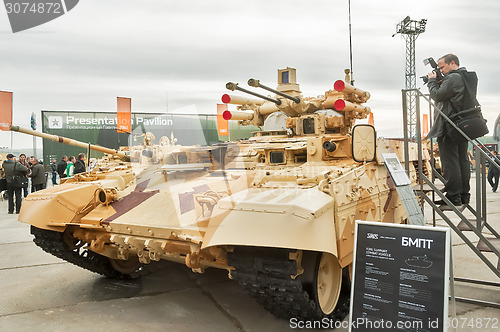 Image of Photographer ana Tank Support Combat Vehicle