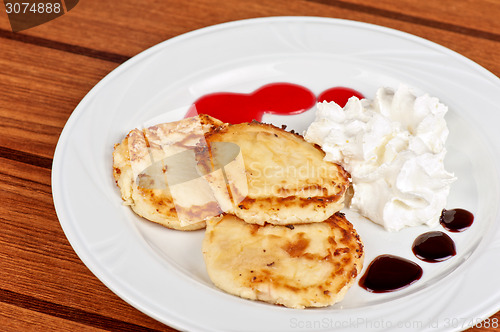 Image of Cheese pancakes