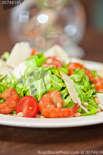 Image of shrimp vegetable salad