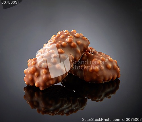 Image of two chocolate candies