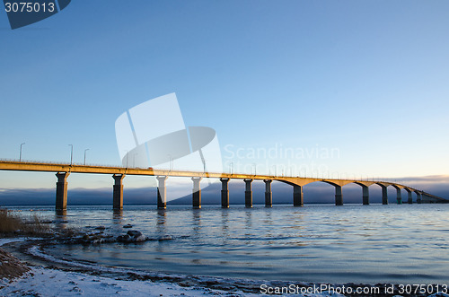 Image of Winter morning at the bridge