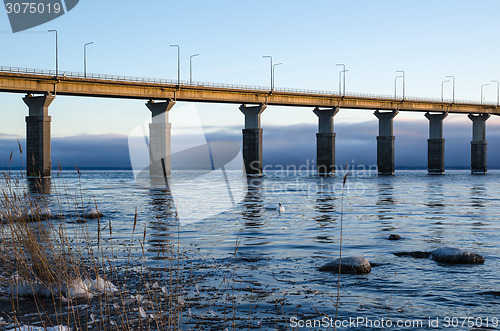 Image of Morning view by the bridge