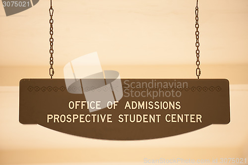 Image of Office of admissions