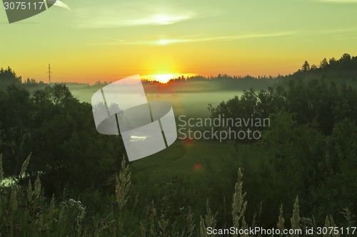 Image of       summer Morning.