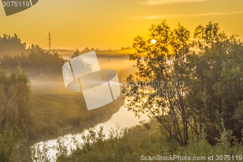 Image of       summer Morning.