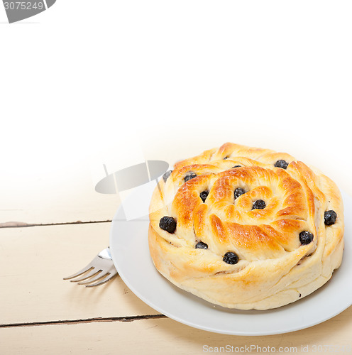 Image of blueberry bread cake dessert 