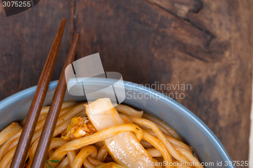 Image of hand pulled ramen noodles