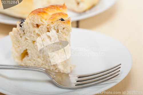 Image of blueberry bread cake dessert 