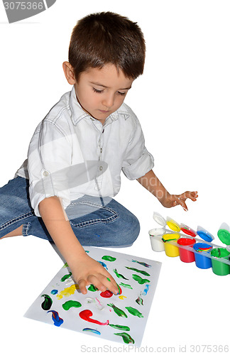 Image of Finger painting