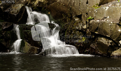 Image of Beautiful waterfall